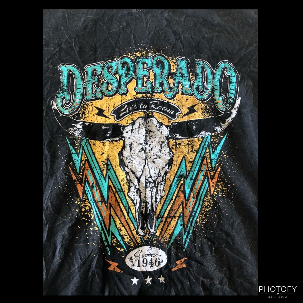 Rock & Roll Denim Shirt S